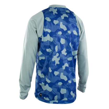ION Scrub Long Sleeve MTB Jersey - Tidal Green