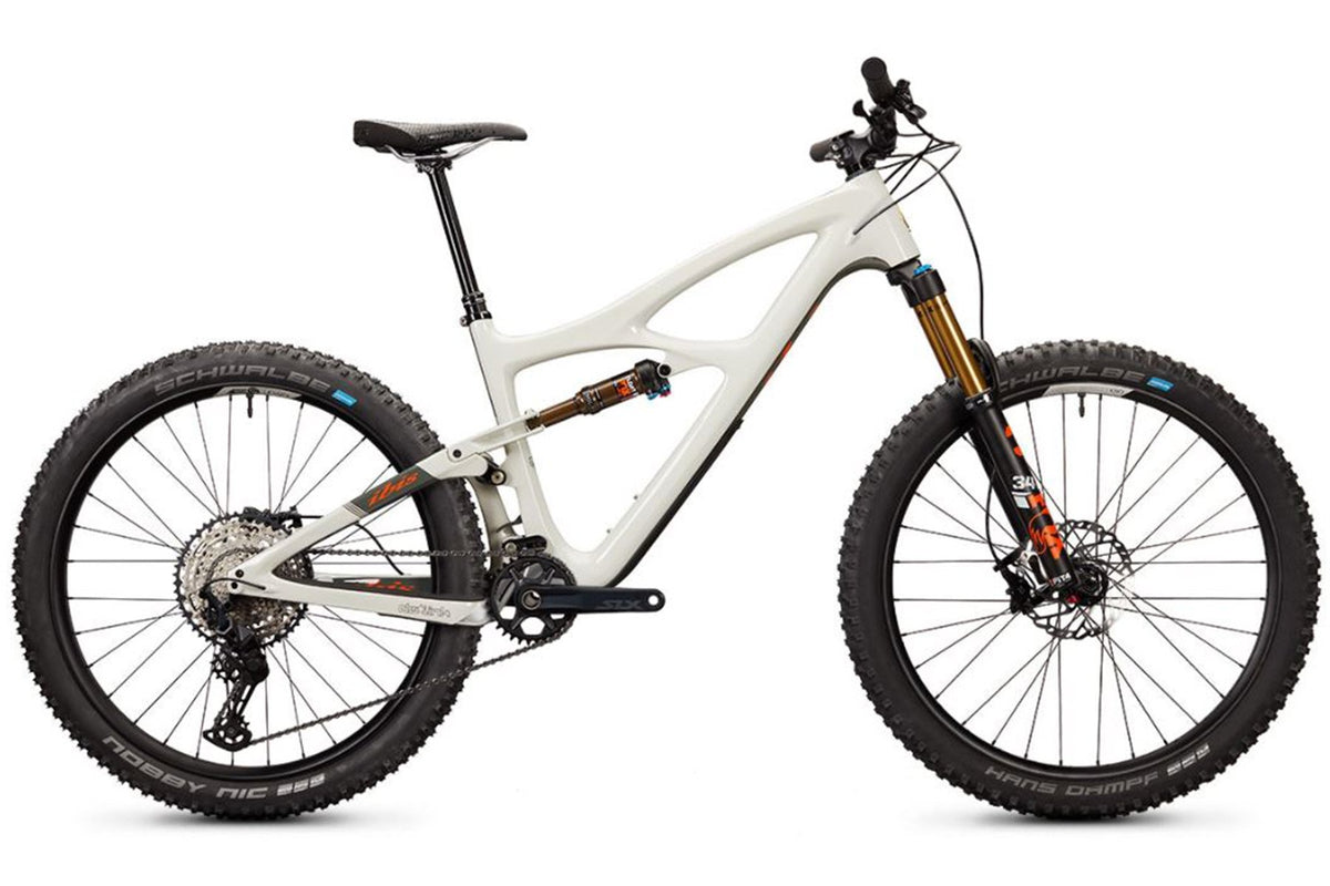 Ibis Mojo 4 27.5 - SLX - Dirty White Board - 2021 Dirty White Board X-Large 185mm Post - 70mm Stem