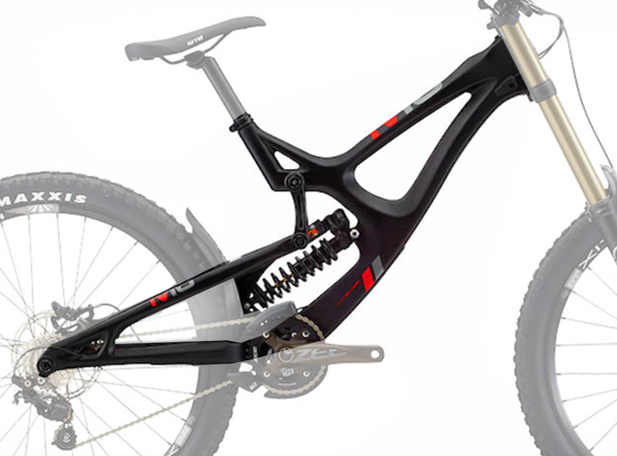 Intense M16 Carbon 27.5 Expert Full Suspension Frame - Black - 2016 Black Large 