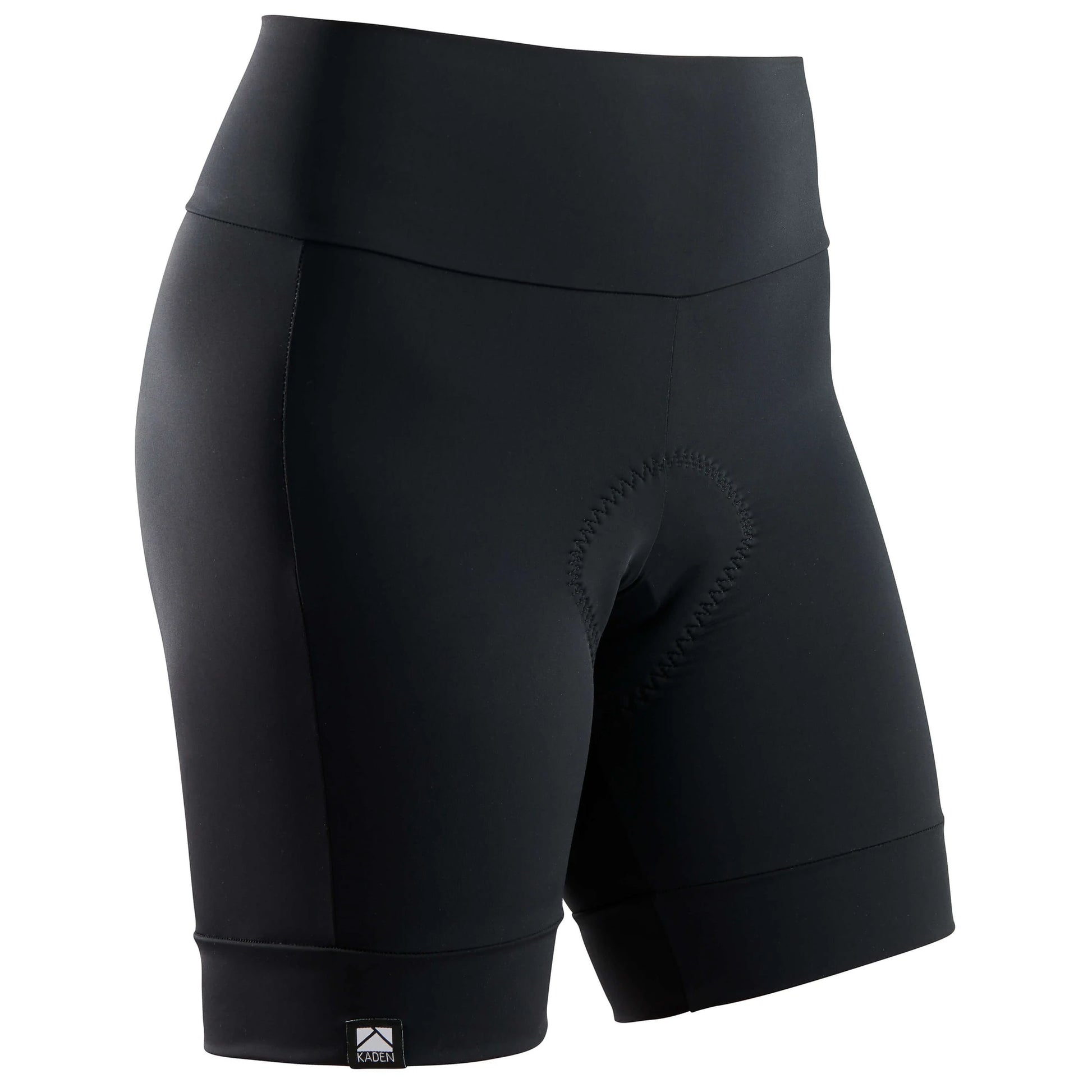 Kaden Apparel Como Chamois Short - Womens - Black Black X-Small 