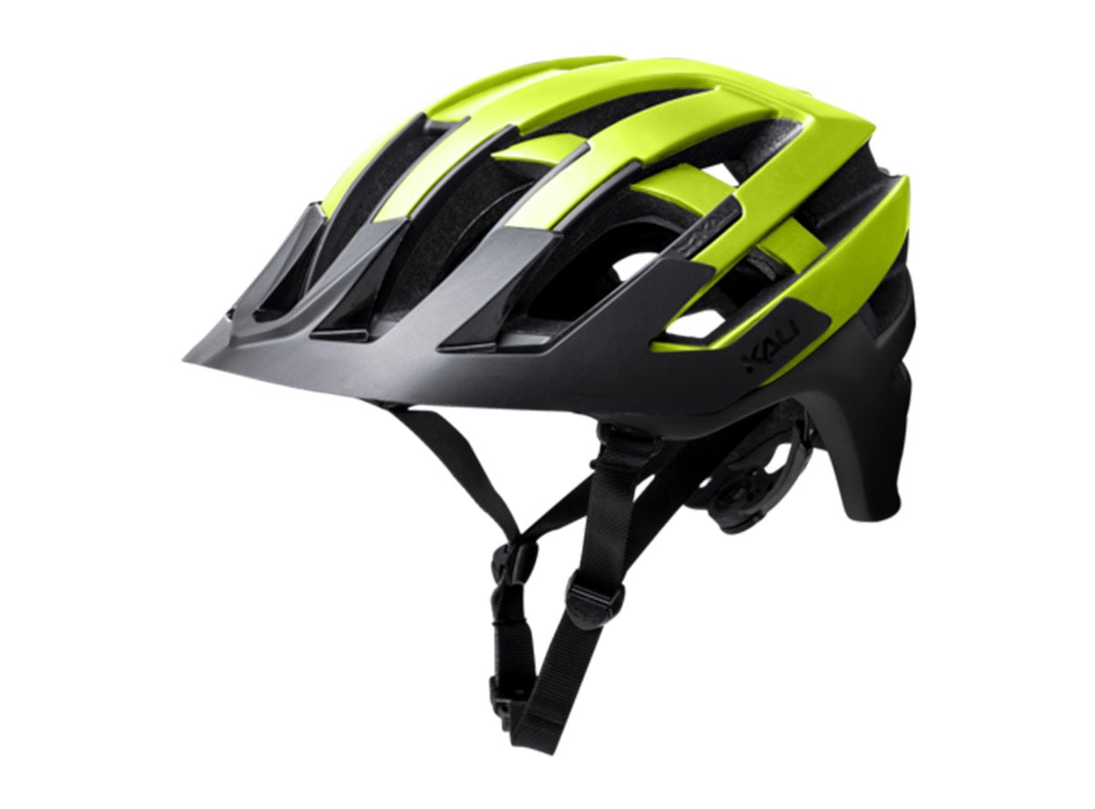 Kali Interceptor Halo MTB Helmet - Matt Fluo Yellow-Black Matt Fluo Yellow - Black Large/X-Large 