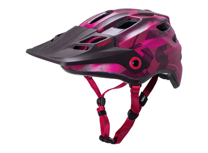 Kali Maya 3.0 MTB Helmet - Camo Matt Red-Burgundy Camo Matt Red - Burgundy Large/X-Large 