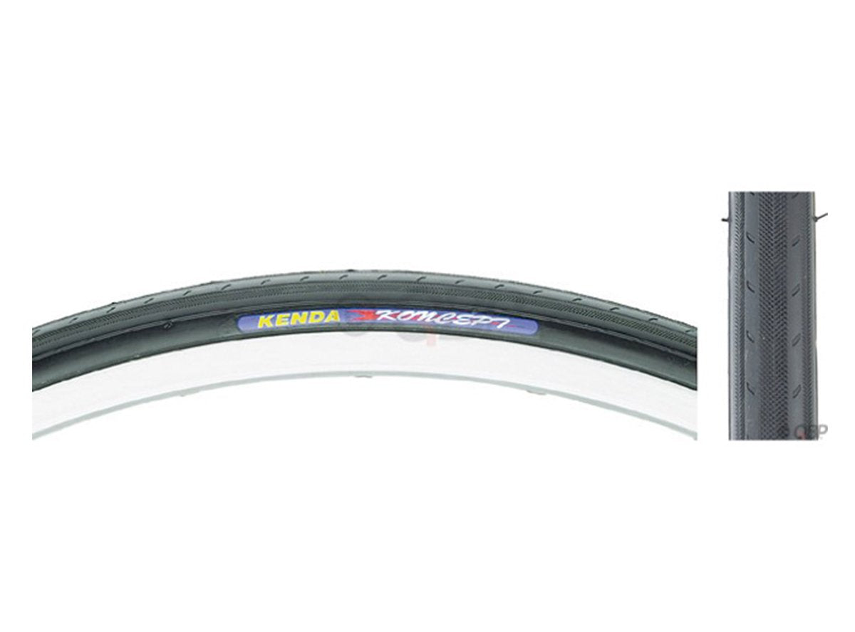 Kenda K191 Koncept 650c Folding Road Tire Black 23c 60TPI