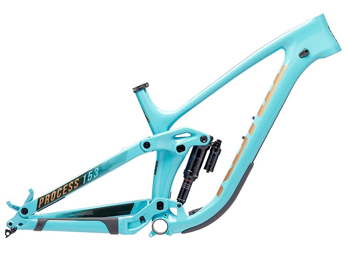 Kona Process 153 CR/DL 27.5 Frame 2018 - Gloss Aqua - 2018 Gloss Aqua Small 