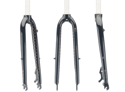 Kona Aluminum 700c Disc Fork - Gloss Black
