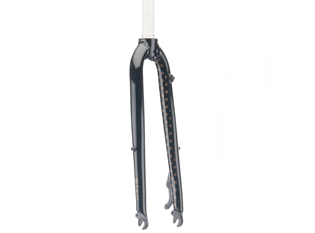 Kona Aluminum 700c Disc Fork - Gloss Black
