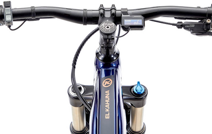 Kona El Kahuna 29" e-Bike - Ultra Gloss Indigo Blue