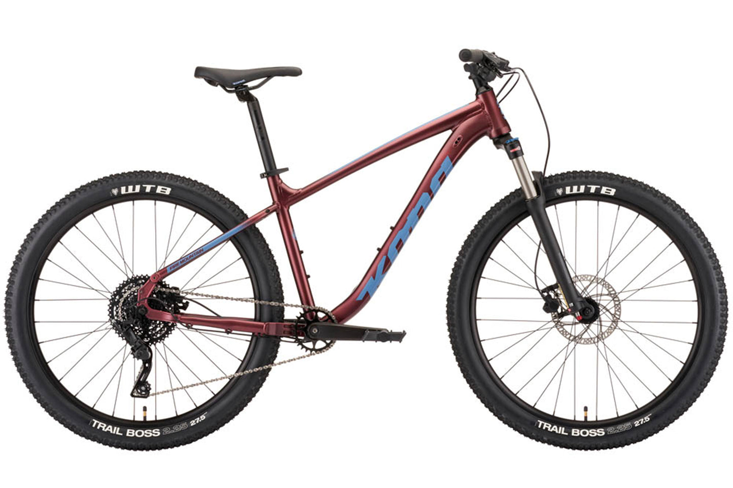 Kona Fire Mountain 27.5 - Gloss Metallic Mauve - 2022 Gloss Metallic Mauve Small 