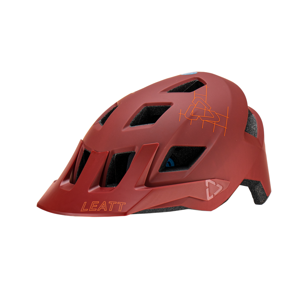 Leatt AllMtn 1.0 MTB Helmet - Lava - Prior Season