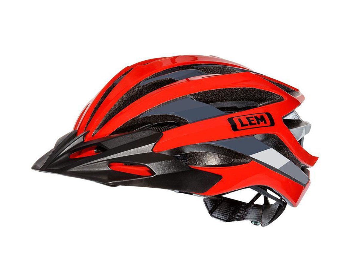 LEM Gavia Road Bike Helmet - Red Red Small 