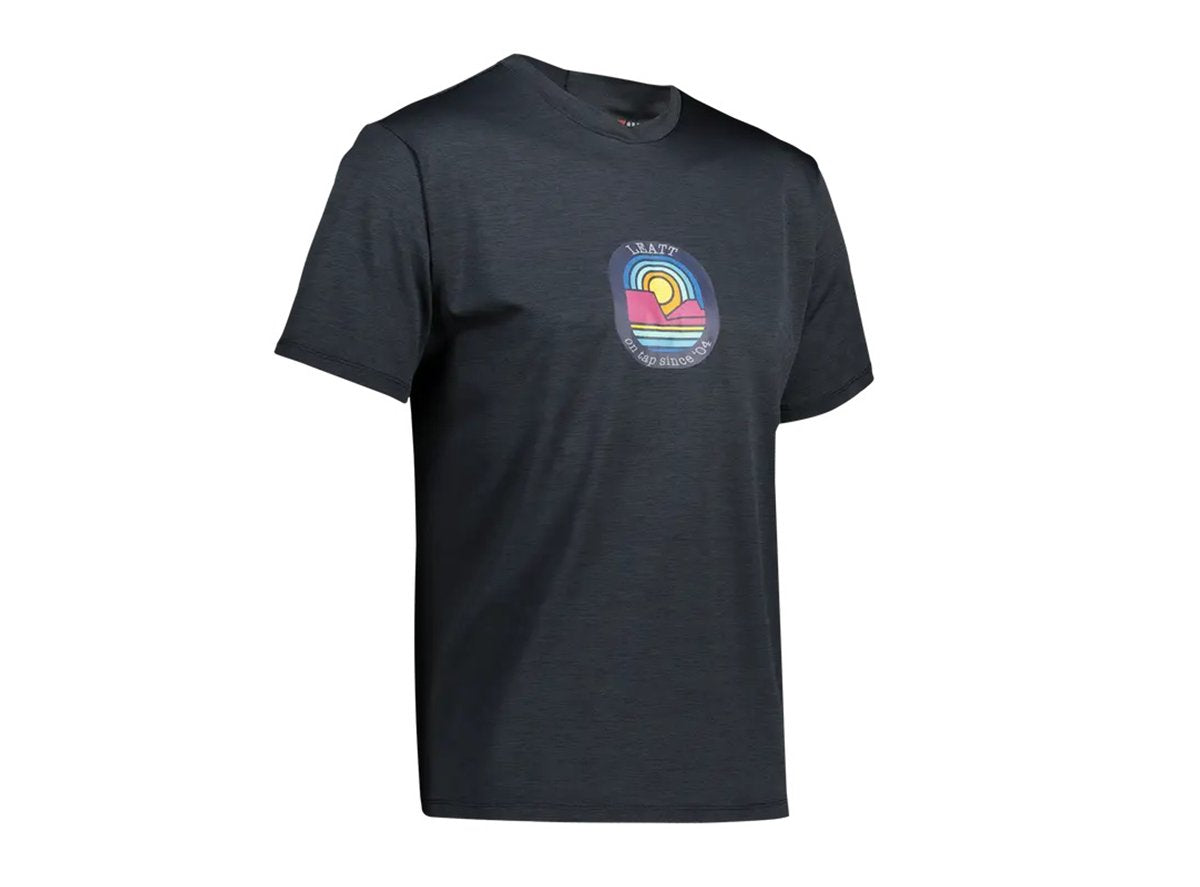 Leatt MTB 2.0 Short Sleeve MTB Jersey - Black - 2021 Black X-Small 