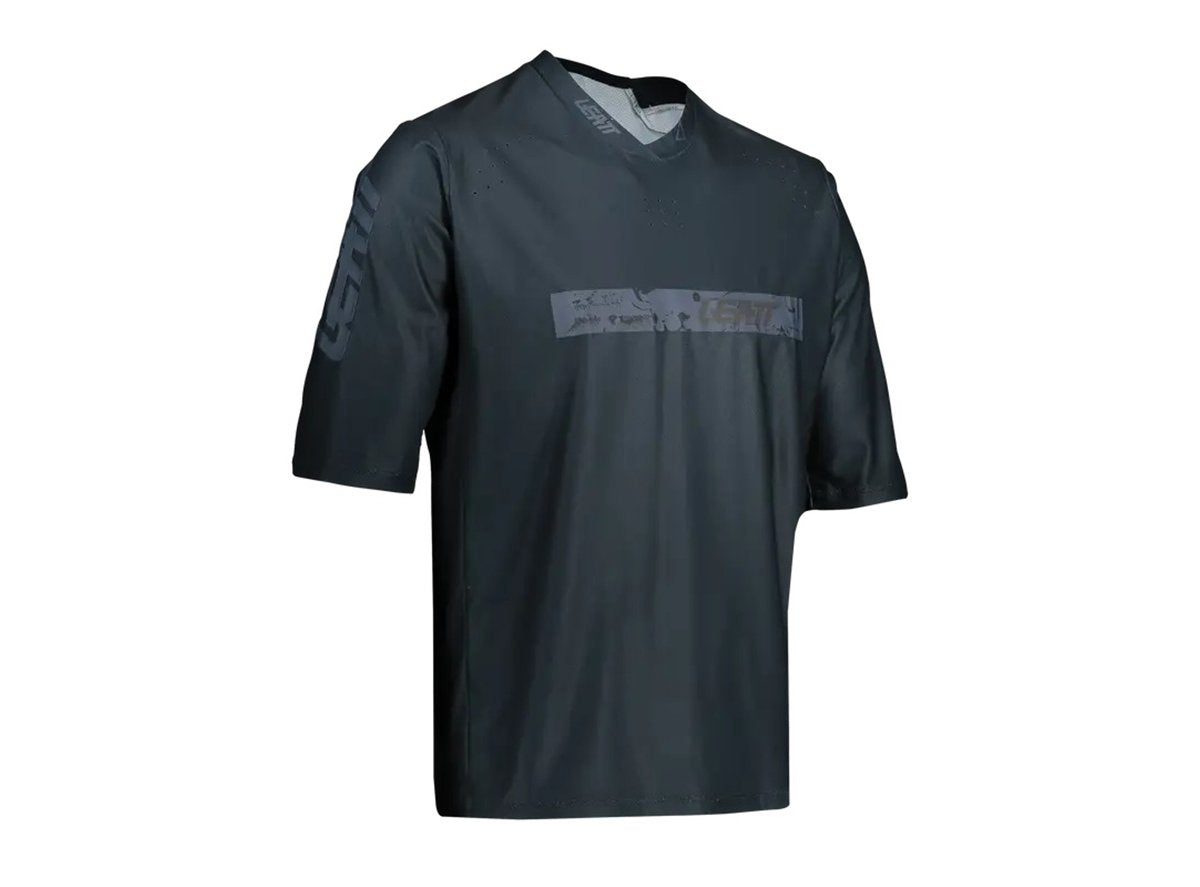 Leatt MTB 3.0 Short Sleeve MTB Jersey - Black - 2021 Black X-Small 