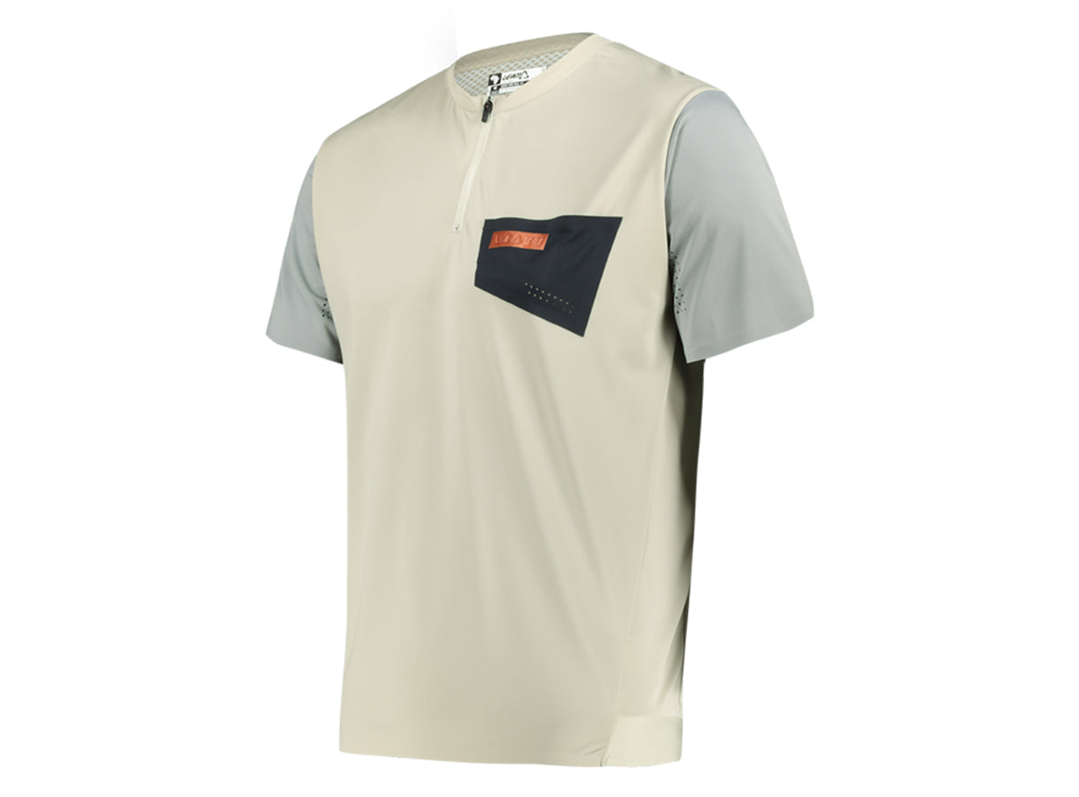 Leatt MTB Trail 3.0 Short Sleeve Jersey - Desert - 2022 Desert X-Small 