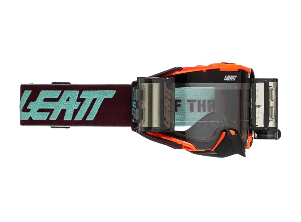Leatt Velocity 6.5 Roll-Off MTB Goggle - Neon Orange - 2021 Neon Orange Clear - 83% Lens 