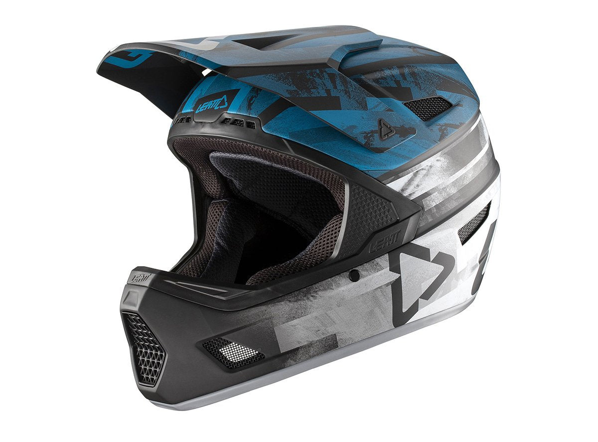 Leatt DBX 3.0 DH V20.1 Full Face Helmet - Ink Ink Small 