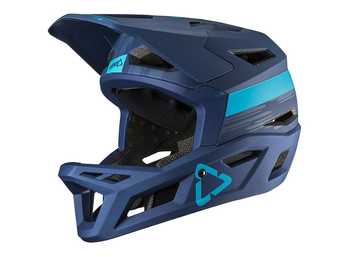 Leatt DBX 4.0 V19.1 Full Face Helmet - Ink Ink Small 