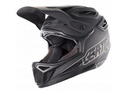 Leatt DBX 6.0 Carbon V23 Full Face Helmet - Carbon-Black Carbon - Black X-Small 