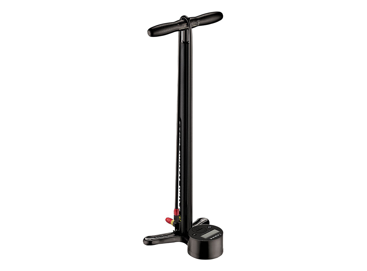 Lezyne Steel Digital Drive 3.5 Matt Black Presta / Schrader 
