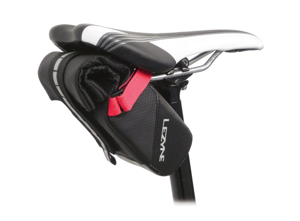 Lezyne Mid Caddy Saddle Bag - Black Black  