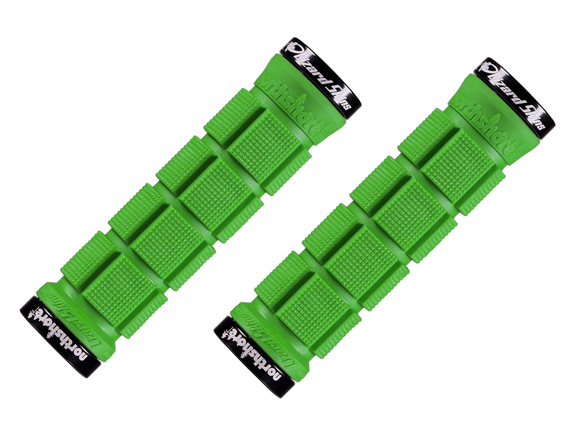 Lizard Skins Northshore Lock-On Bonus Pack Grips - Lime Green Lime Green  