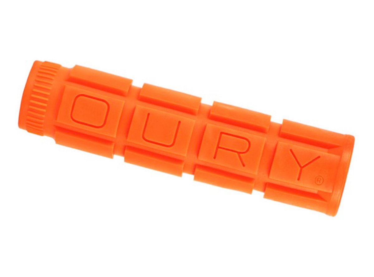 Oury Single Compound V2 Grips - Blaze Orange Blaze Orange  