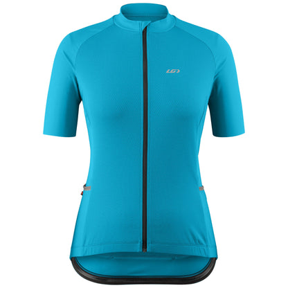 Louis Garneau Beeze 4 Short Sleeve Road Jersey - Womens - Blue Hawaii - 2022 Blue Hawaii X-Small 