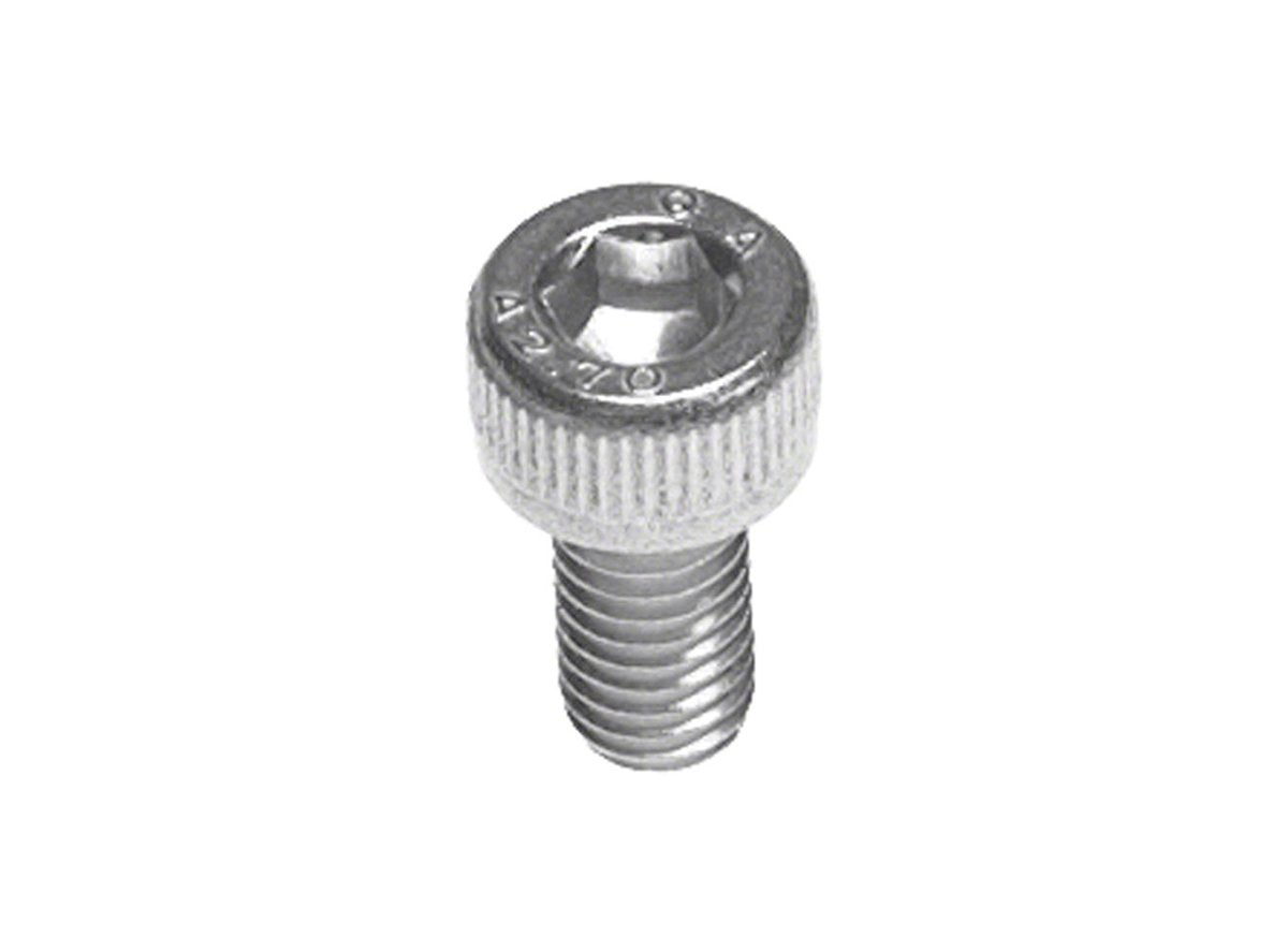 CBO Zinc/Stainless Bolts - Silver Silver M6x10mm - Zinc - Sockthead - 10 Pcs 