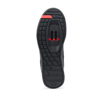 Crank Brothers Mallet Lace MTB Shoe - Black-Red-Black