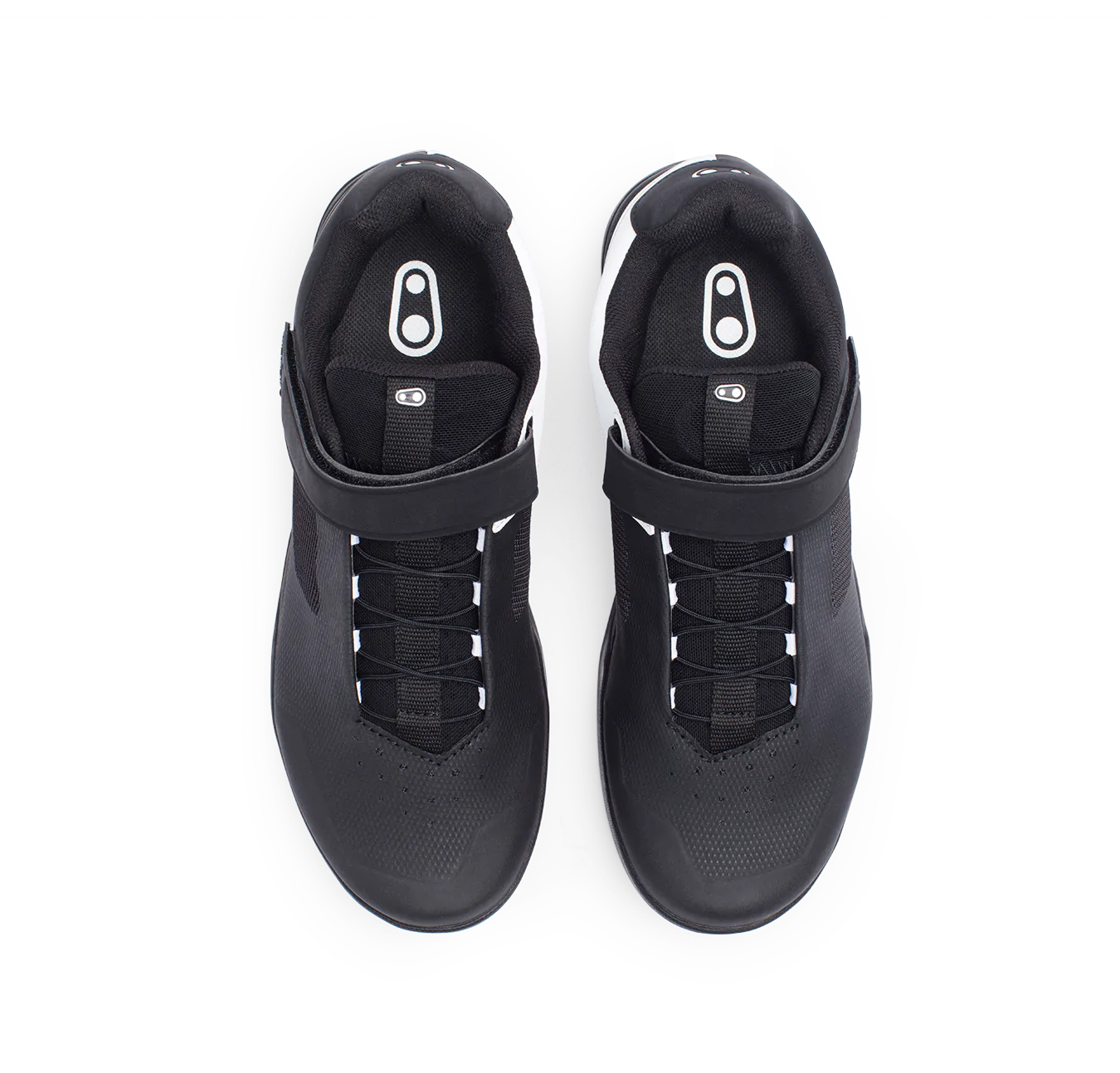 Crank Brothers Mallet Speedlace MTB Shoe - Black-White-Black