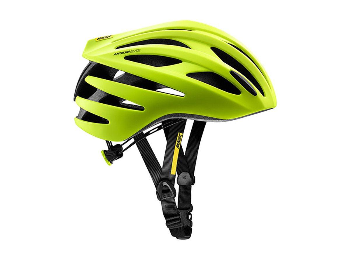 Mavic Aksium Elite Helmet - Yellow-Black Yellow - Black Small 