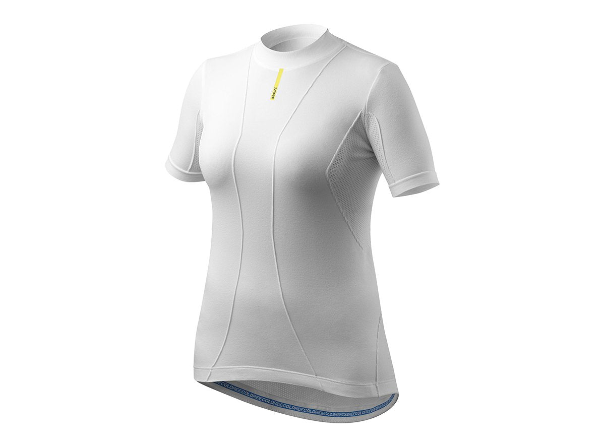Mavic Cold Ride Short Sleeve Tee - Womens - White White X-Small/Small 
