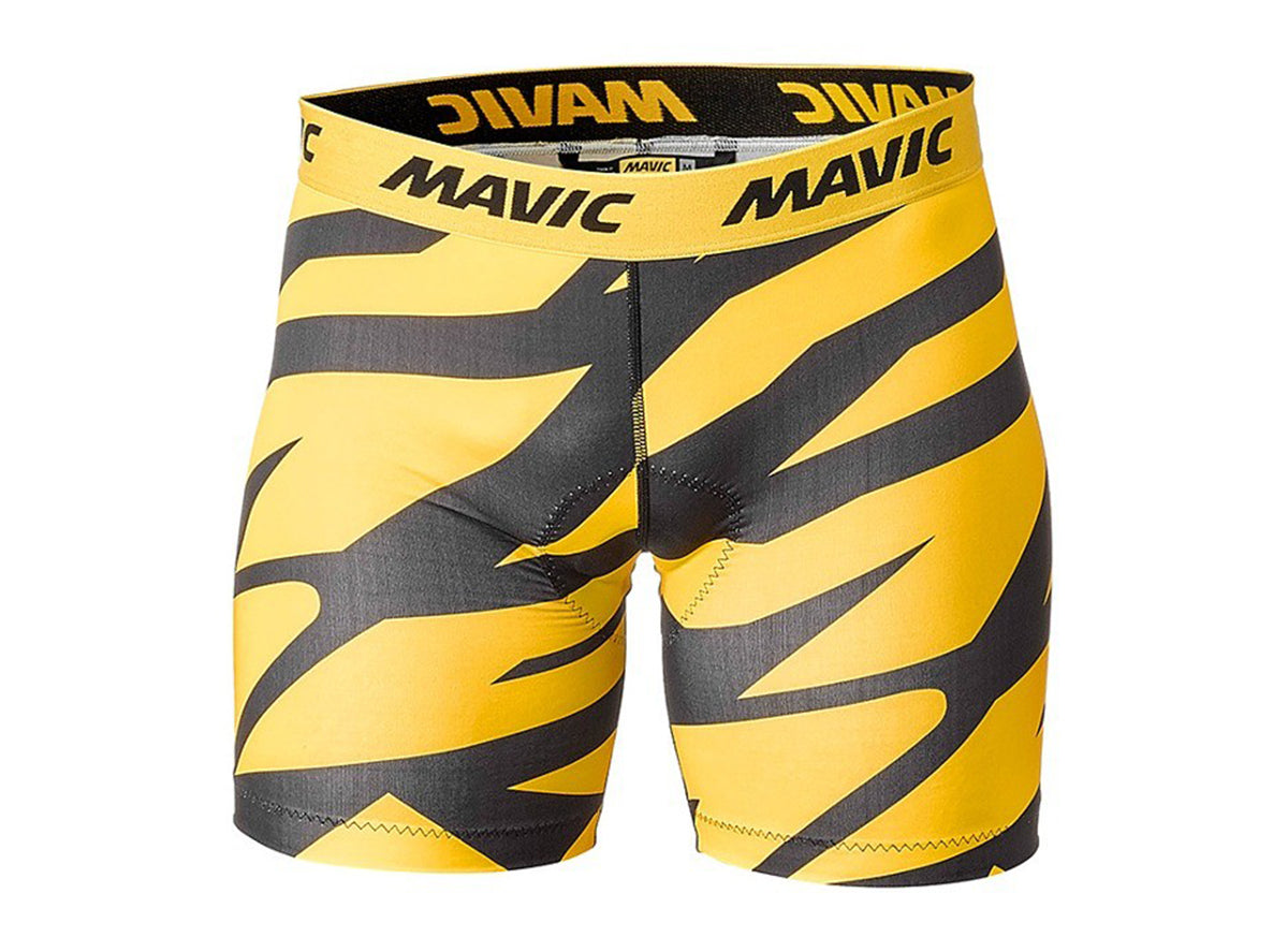 Mavic Deemax Pro Under Short - Black-Yellow Mavic Black - Yellow Mavic Medium 