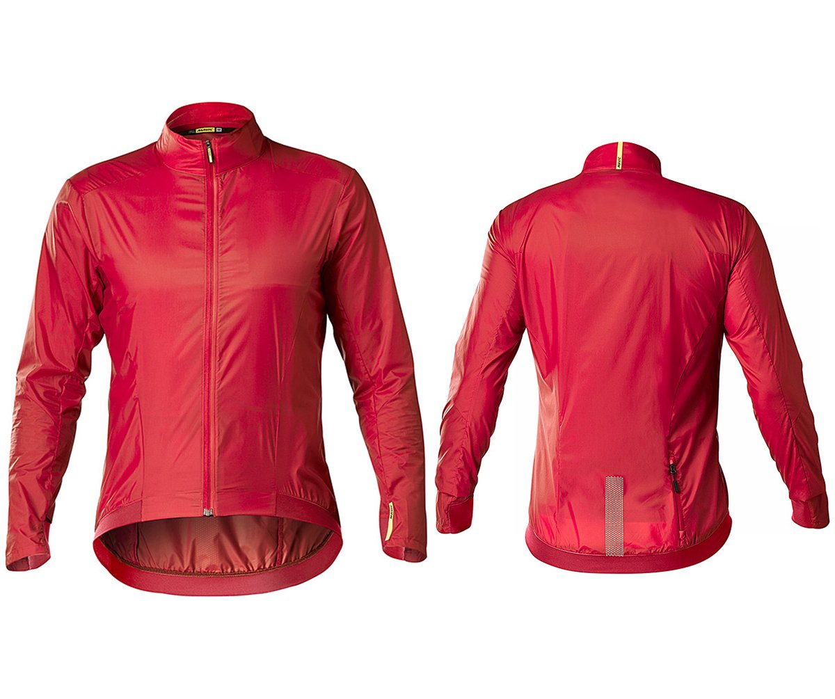 Mavic Essential Wind Cycling Jacket - Haute Red Haute Red Small 