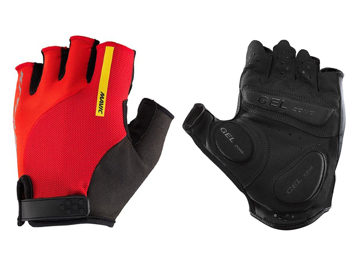 Mavic Ksyrium Elite Road Glove - Fiery Red Fiery Red Small 