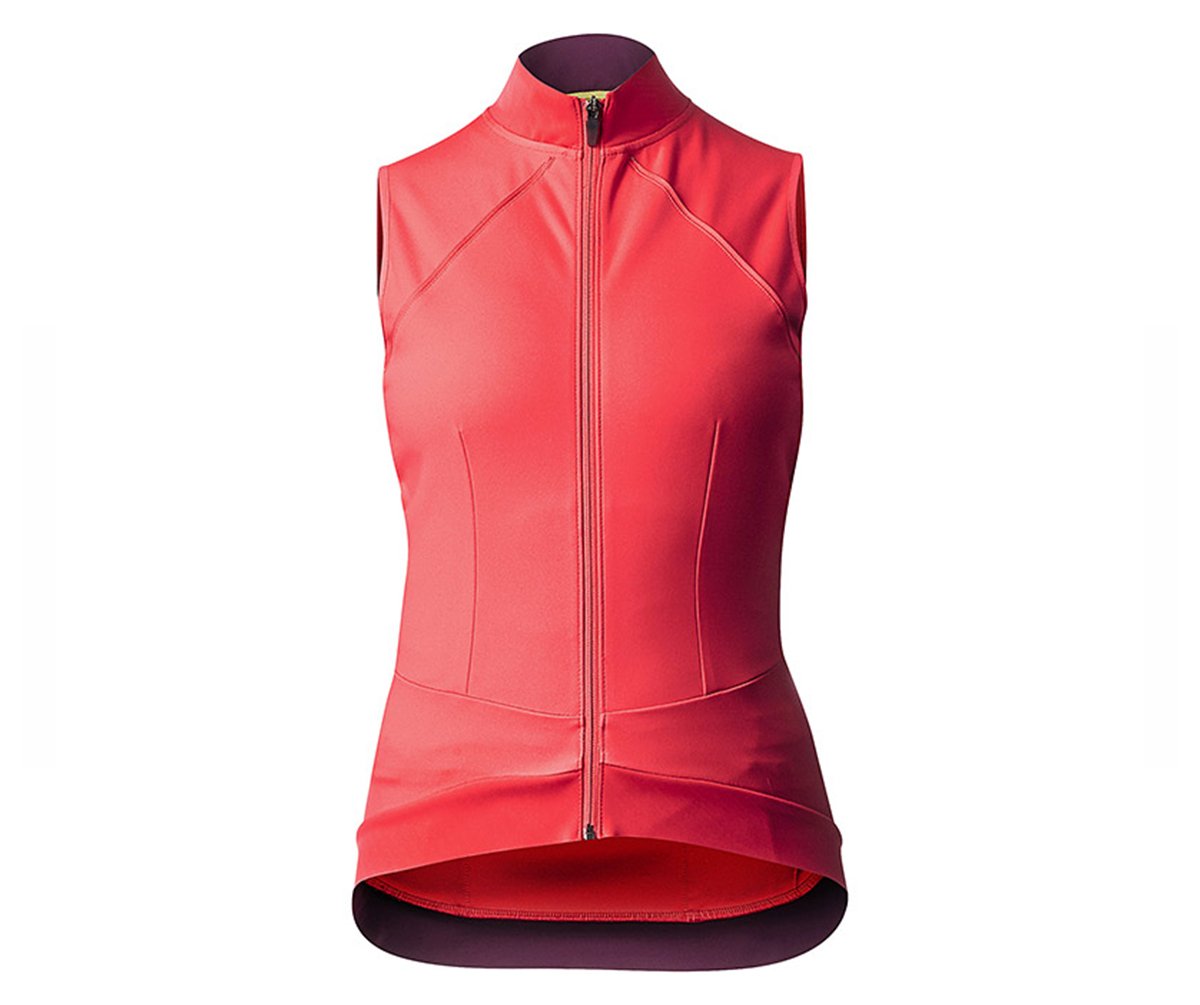 Mavic Sequence Convertible Cycling Jacket - Womens - Hibiscus Hibiscus X-Small 
