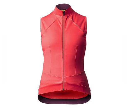 Mavic Sequence Convertible Cycling Jacket - Womens - Hibiscus Hibiscus X-Small 