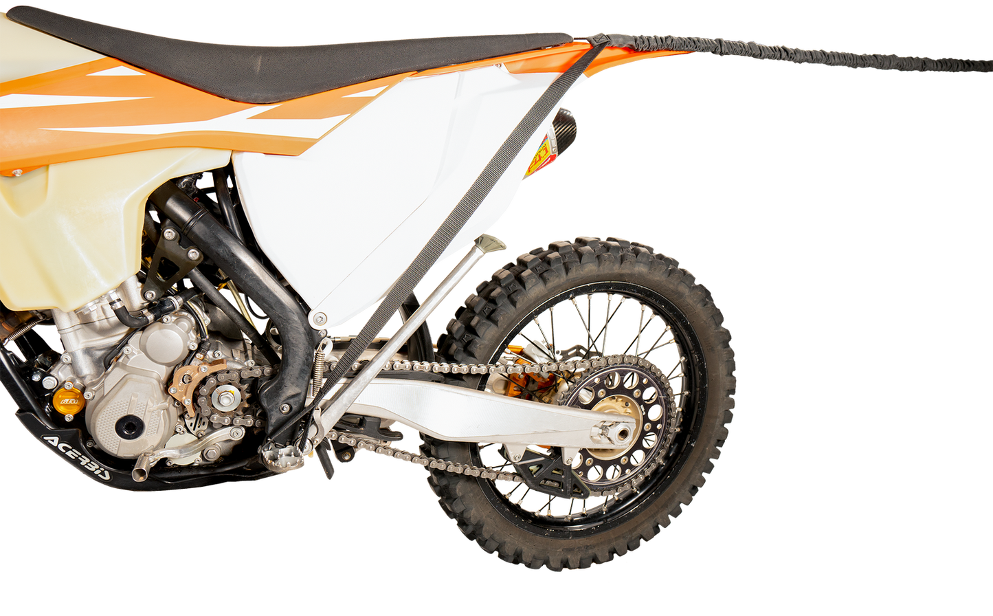 TowWhee MoTowWhee Adventure Tow Strap - Heavy/Motorcycle Tune - Black