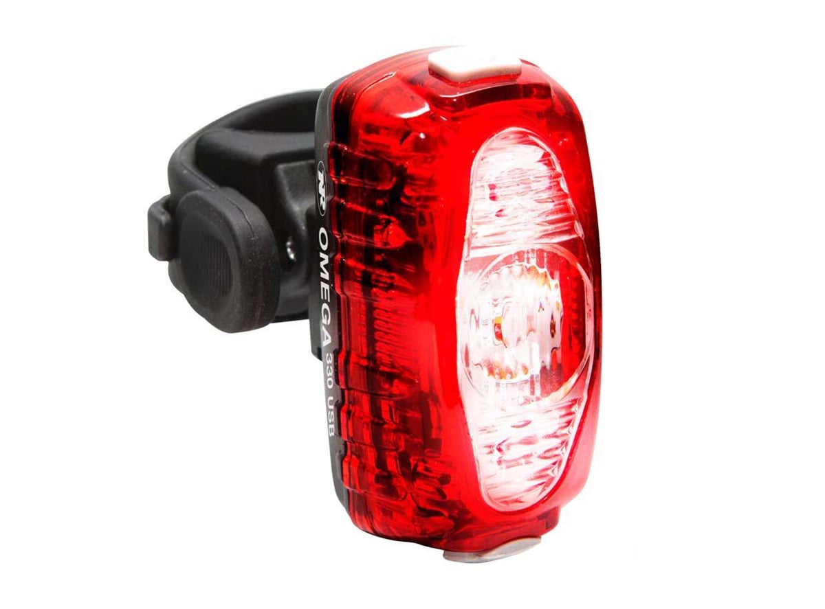 NiteRider Omega 330 Rear Light - Red-Black Red - Black  