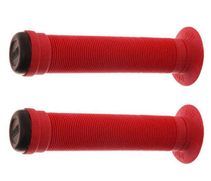 ODI Longneck ST BMX Grips - Red Red  