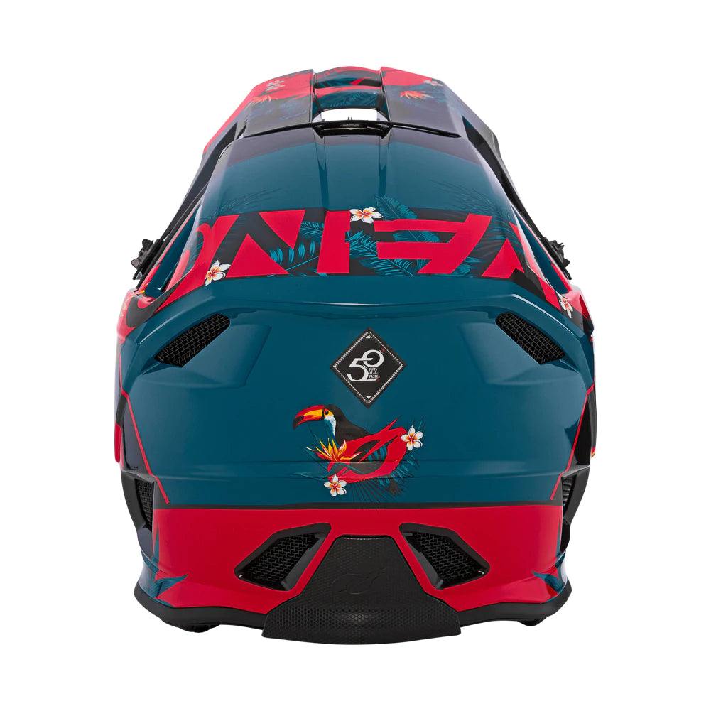 O'Neal Blade Polyacrylite Full Face Helmet - Rio - Red