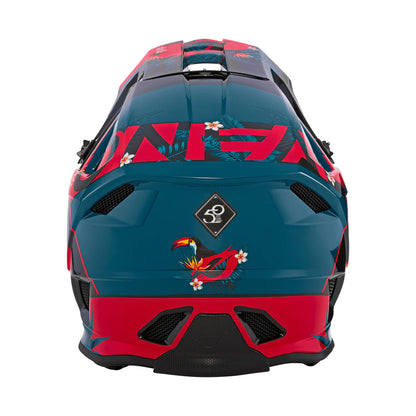 O'Neal Blade Polyacrylite Full Face Helmet - Rio - Red