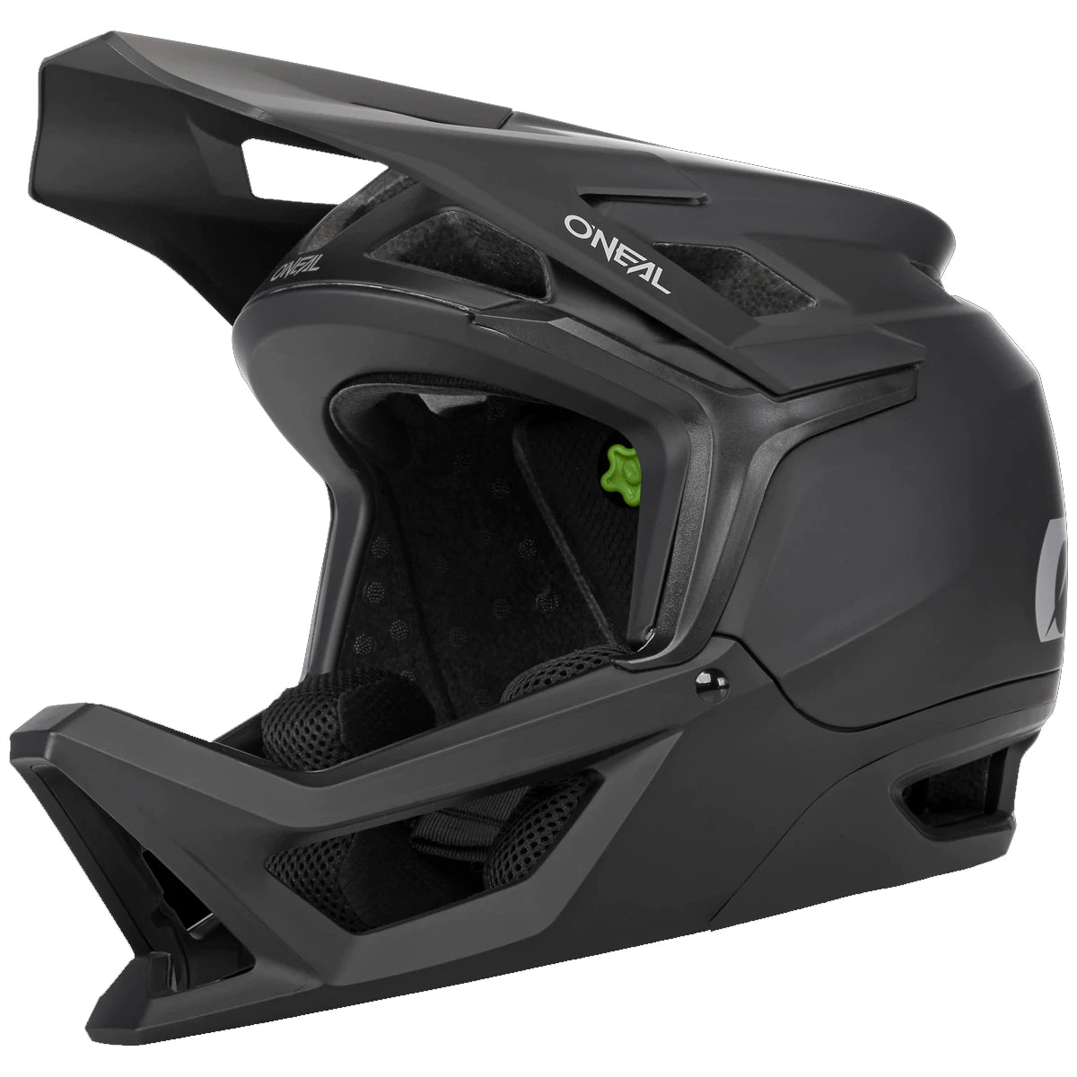 O'Neal Transition Full Face Helmet - Solid - Black Black X-Small 