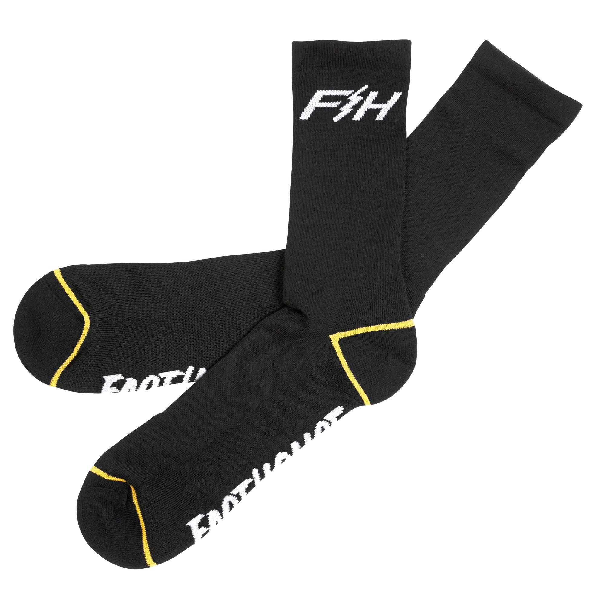 Fasthouse Outland Sock - Youth - Heather Charcoal - 2022 Heather Charcoal One Size 