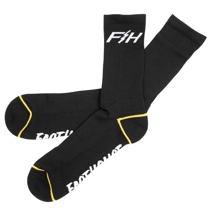Fasthouse Outland Sock - Youth - Heather Charcoal - 2022 Heather Charcoal One Size 
