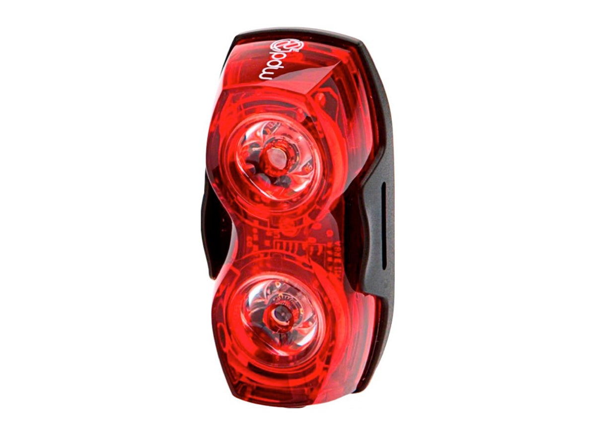 PDW Danger Zone Tail Light - Black-Red Black - Red  