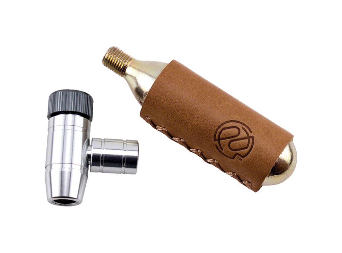 PDW Shiny Object - Co2 Inflator Silver - Brown  