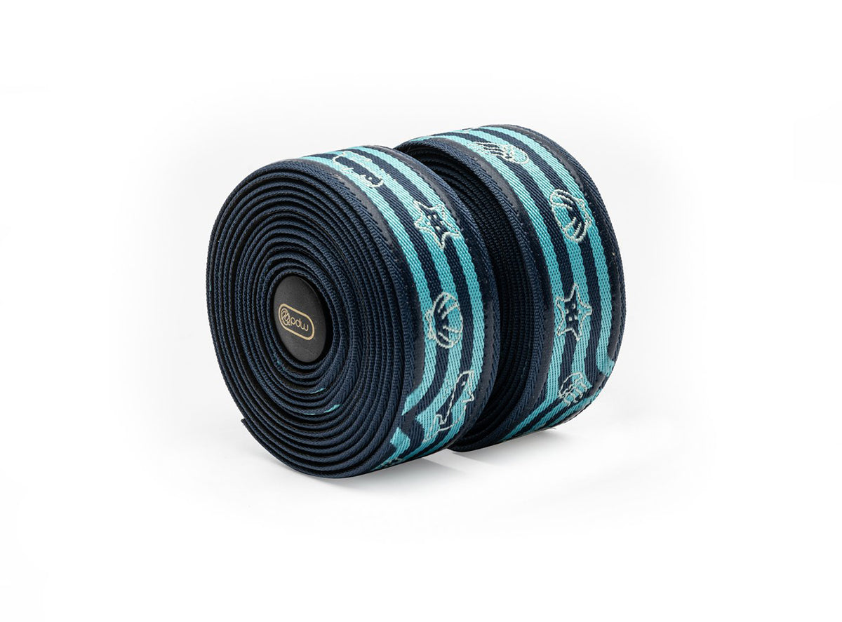 PDW Wraps Silicone Bar Tape - Ocean Ocean  
