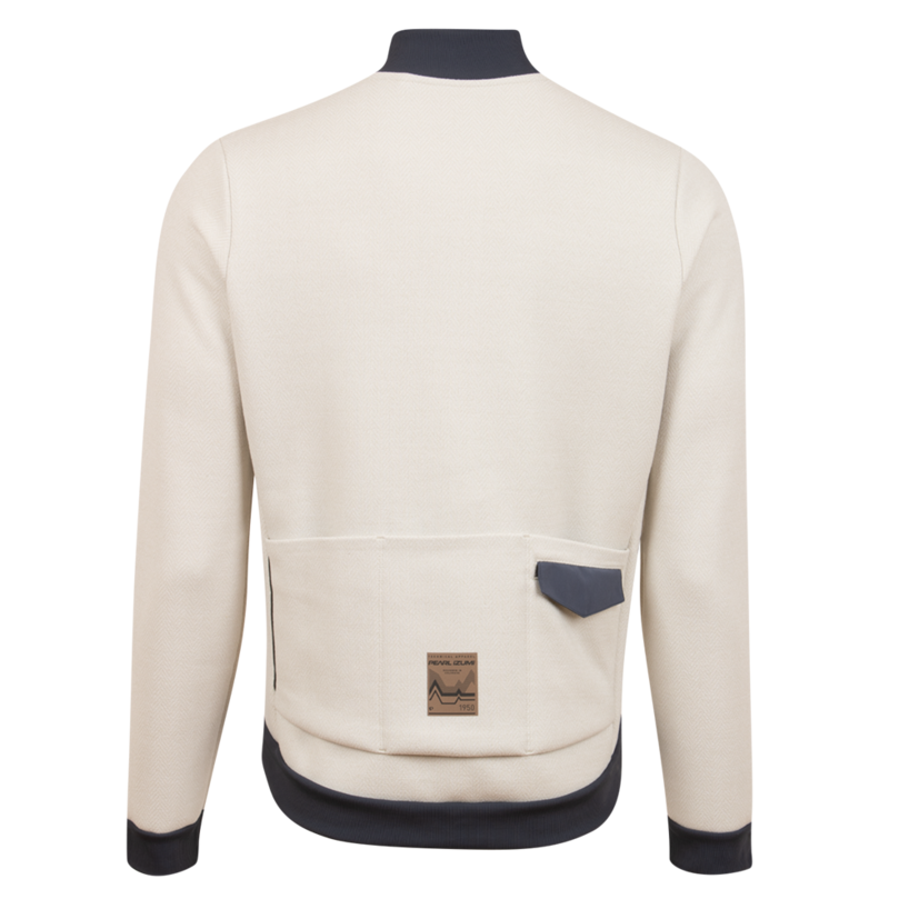 Pearl Izumi Expedition Thermal Long Sleeve Cycling Jersey - Stone-Dark Ink