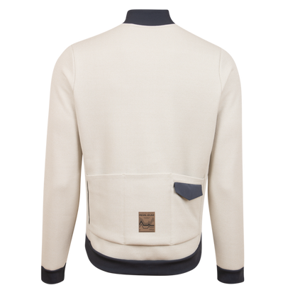 Pearl Izumi Expedition Thermal Long Sleeve Cycling Jersey - Stone-Dark Ink