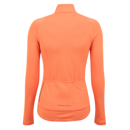 Pearl Izumi Attack Thermal Long Sleeve Jersey - Womens - Sherbert